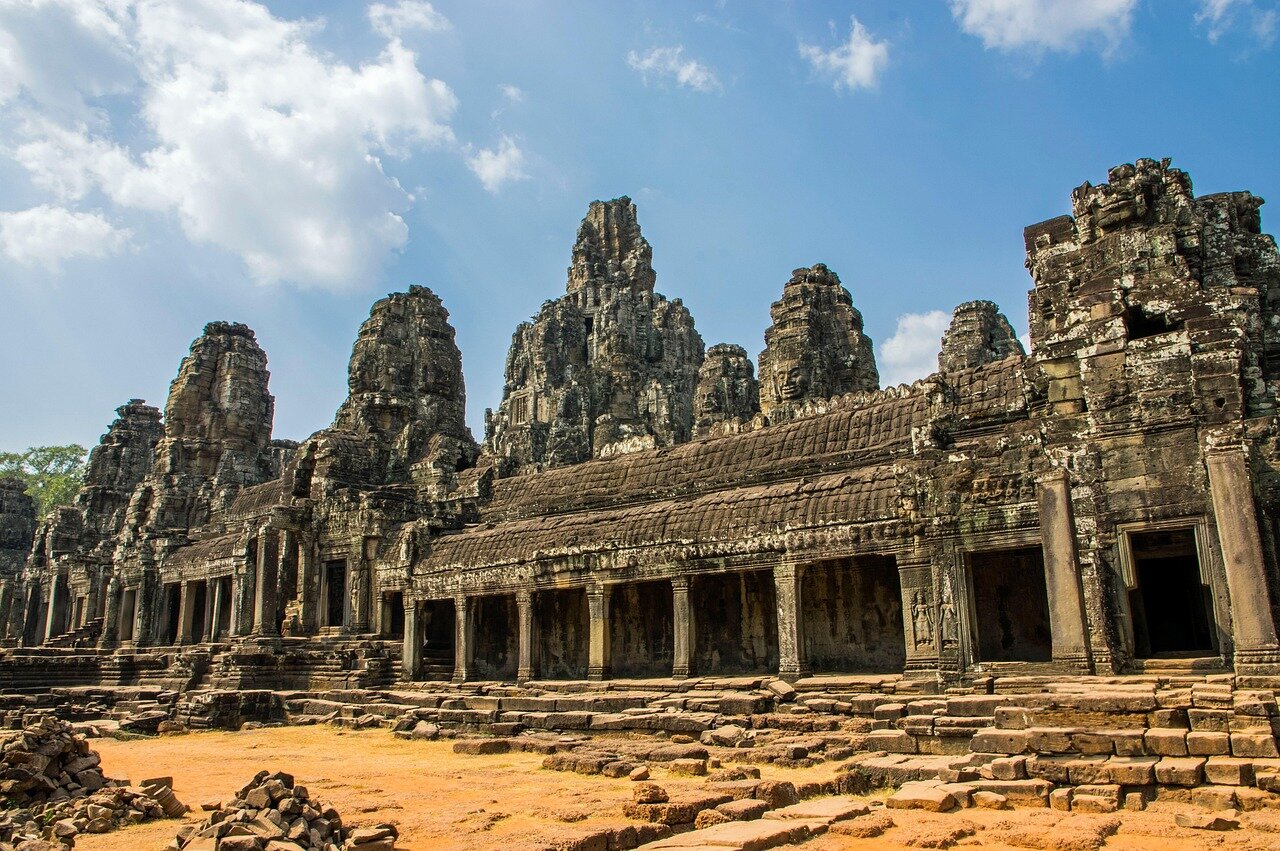 Bayon Temple in Siem Reap Cambodia